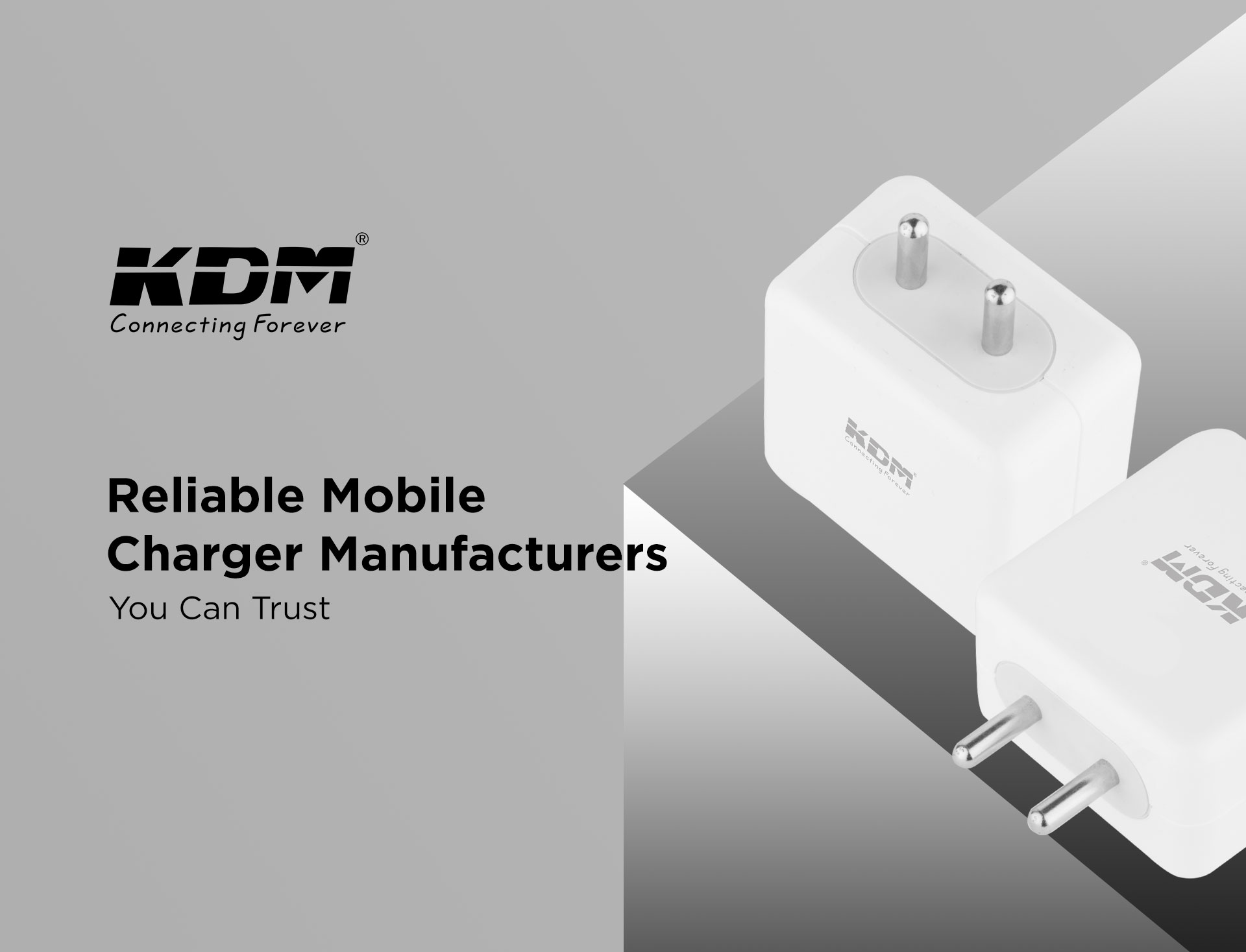 Reliable Mobile Charger Manufacturers You Can Trust | KDM